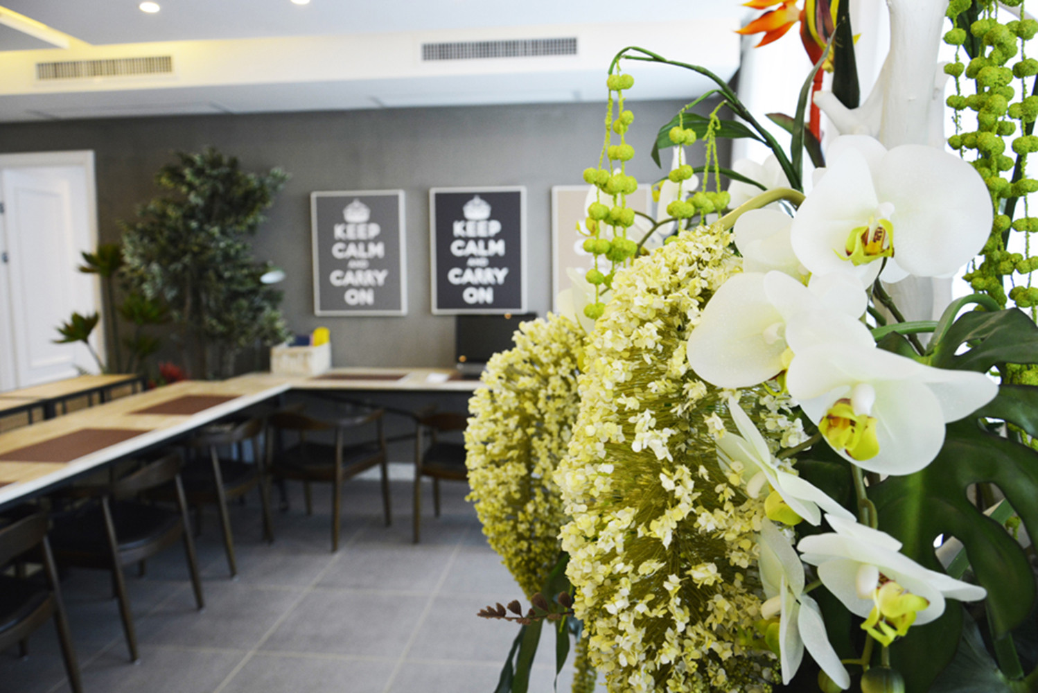 普陀區(qū)混搭風格辦公室裝修設計-第4張圖片-上海古都建筑設計集團 普陀區(qū)混搭風格辦公室裝修設計-第4張圖片-上海古都建筑設計集團