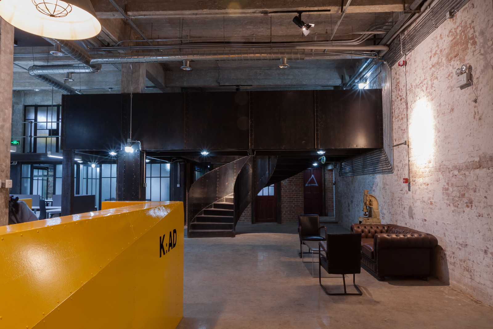 青浦區工業風開闊辦公室裝修設計-第1張圖片-上海古都建筑設計集團 青浦區工業風開闊辦公室裝修設計-第1張圖片-上海古都建筑設計集團