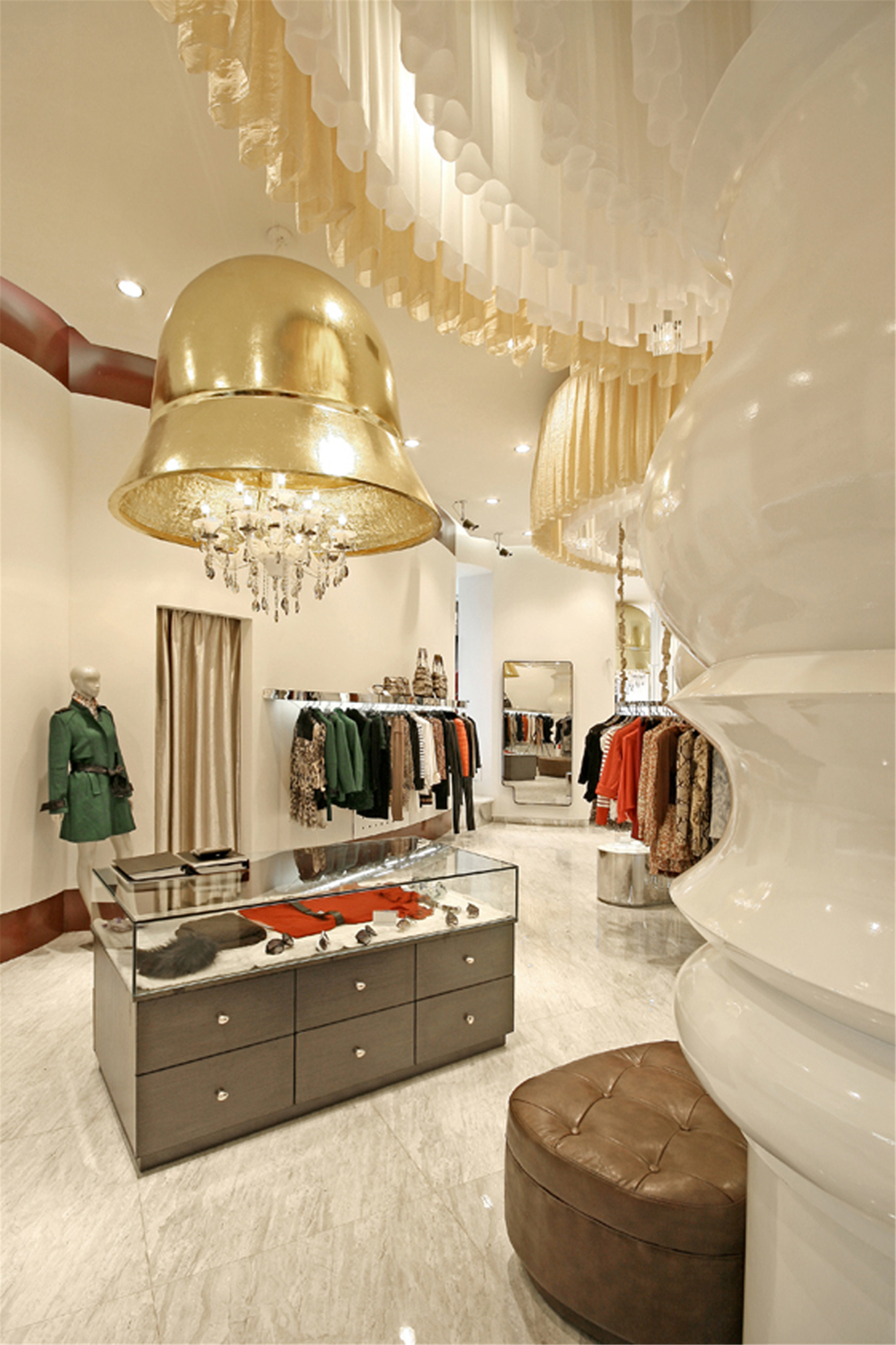 簡潔明亮服裝店裝修設計-第6張圖片-上海古都建筑設計集團 簡潔明亮服裝店裝修設計-第6張圖片-上海古都建筑設計集團