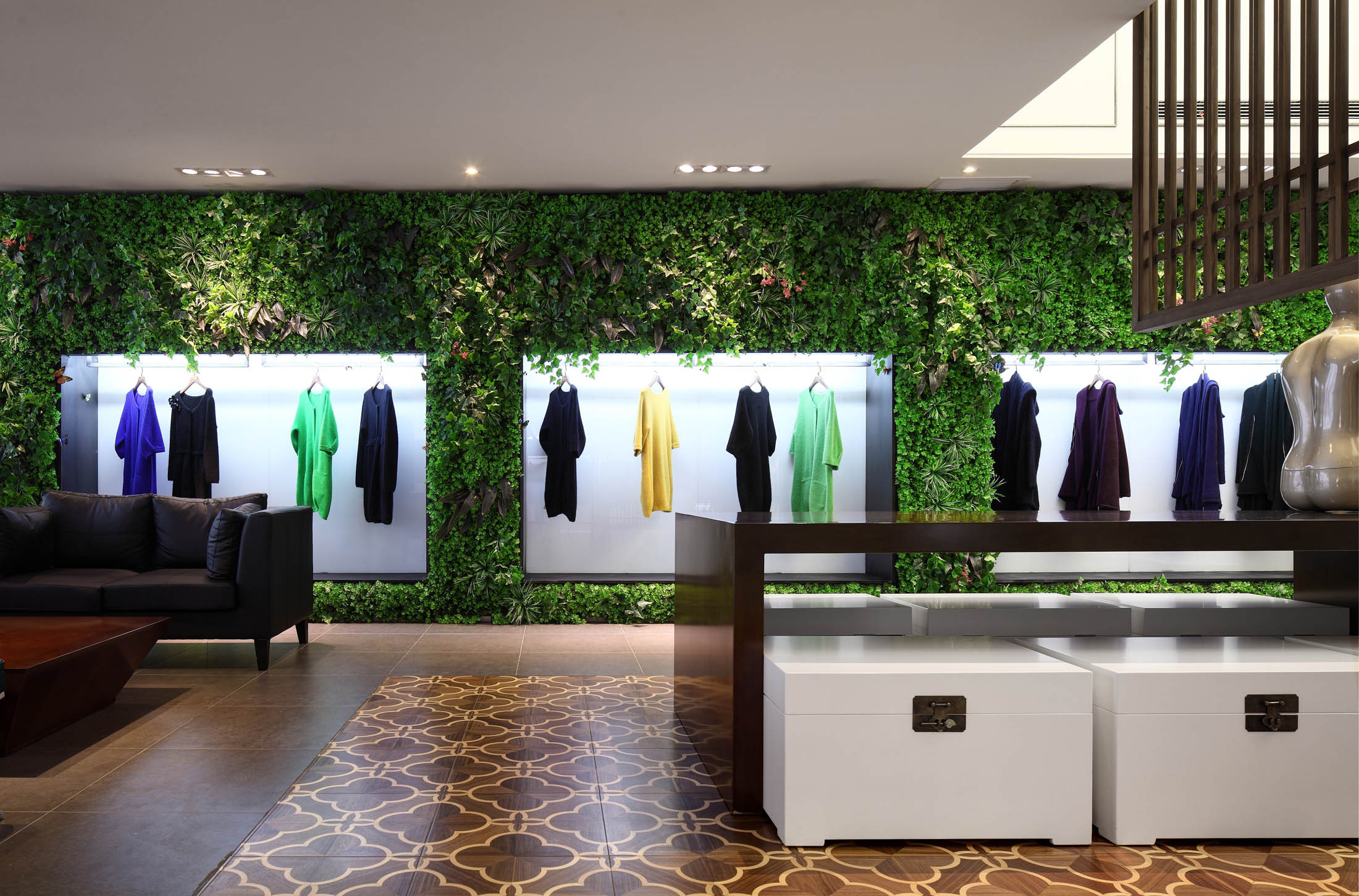 清新簡約女裝店裝修設計-第4張圖片-上海古都建筑設計集團 清新簡約女裝店裝修設計-第4張圖片-上海古都建筑設計集團