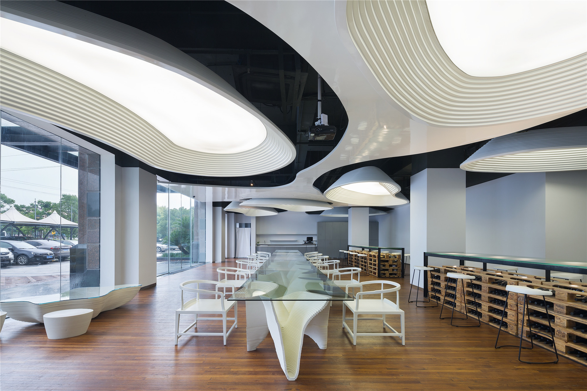 浦東新區高端酒展廳裝修設計-第2張圖片-上海古都建筑設計集團 浦東新區高端酒展廳裝修設計-第2張圖片-上海古都建筑設計集團