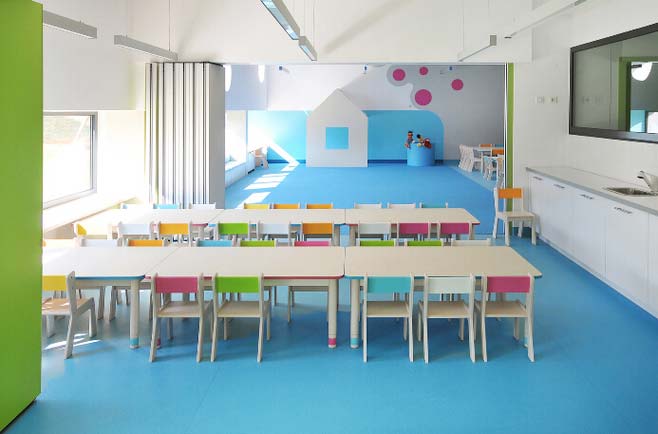 空曠明亮幼兒園裝修設計-第5張圖片-上海古都建筑設計集團 空曠明亮幼兒園裝修設計-第5張圖片-上海古都建筑設計集團