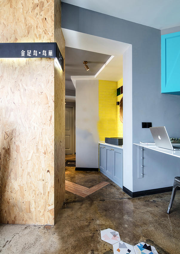 黃浦區復式輕工業風格辦公室裝修設計-第4張圖片-上海古都建筑設計集團 黃浦區復式輕工業風格辦公室裝修設計-第4張圖片-上海古都建筑設計集團