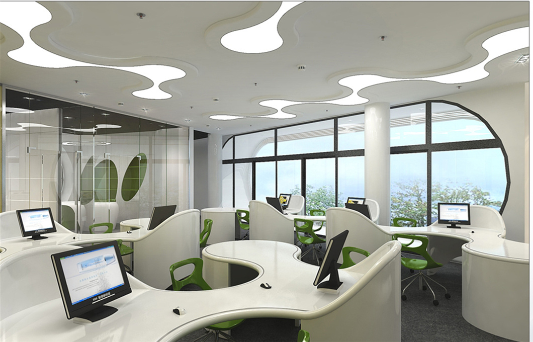 化妝品公司辦公樓裝修設計-第3張圖片-上海古都建筑設計集團 化妝品公司辦公樓裝修設計-第3張圖片-上海古都建筑設計集團