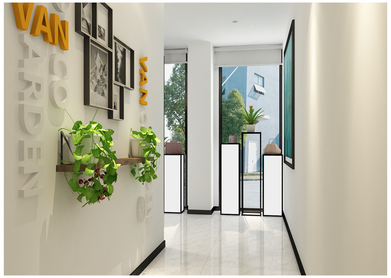 清新綠植辦公室裝修設計-第1張圖片-上海古都建筑設計集團