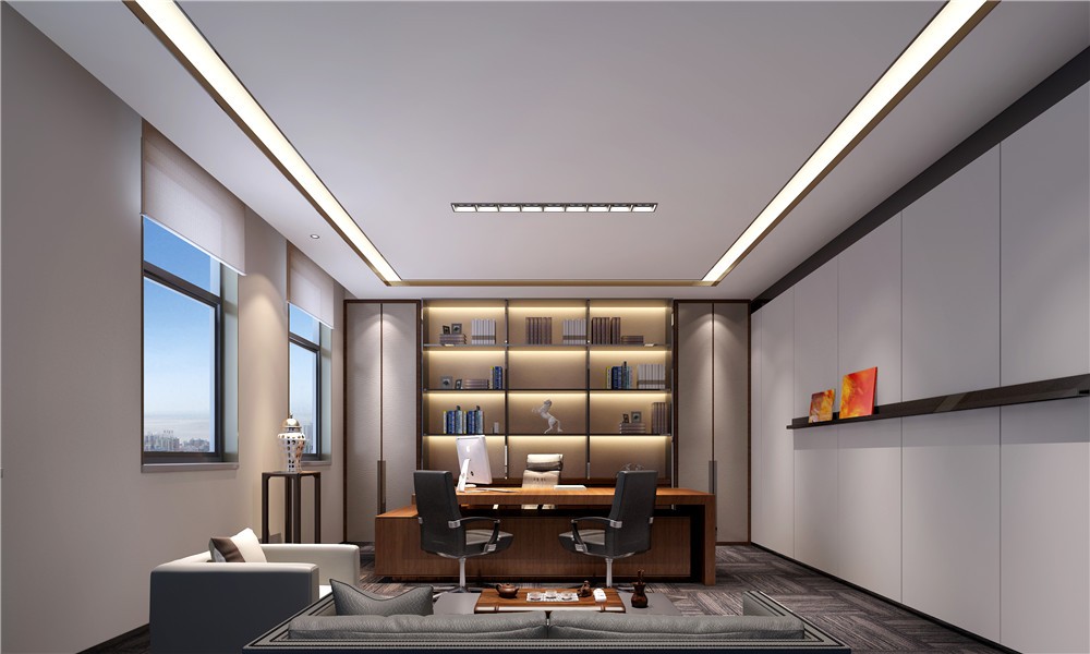 浦東新區高檔辦公樓裝修設計-第4張圖片-上海古都建筑設計集團 浦東新區高檔辦公樓裝修設計-第4張圖片-上海古都建筑設計集團