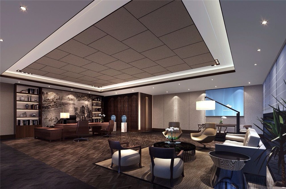 浦東新區高檔辦公樓裝修設計-第6張圖片-上海古都建筑設計集團 浦東新區高檔辦公樓裝修設計-第6張圖片-上海古都建筑設計集團