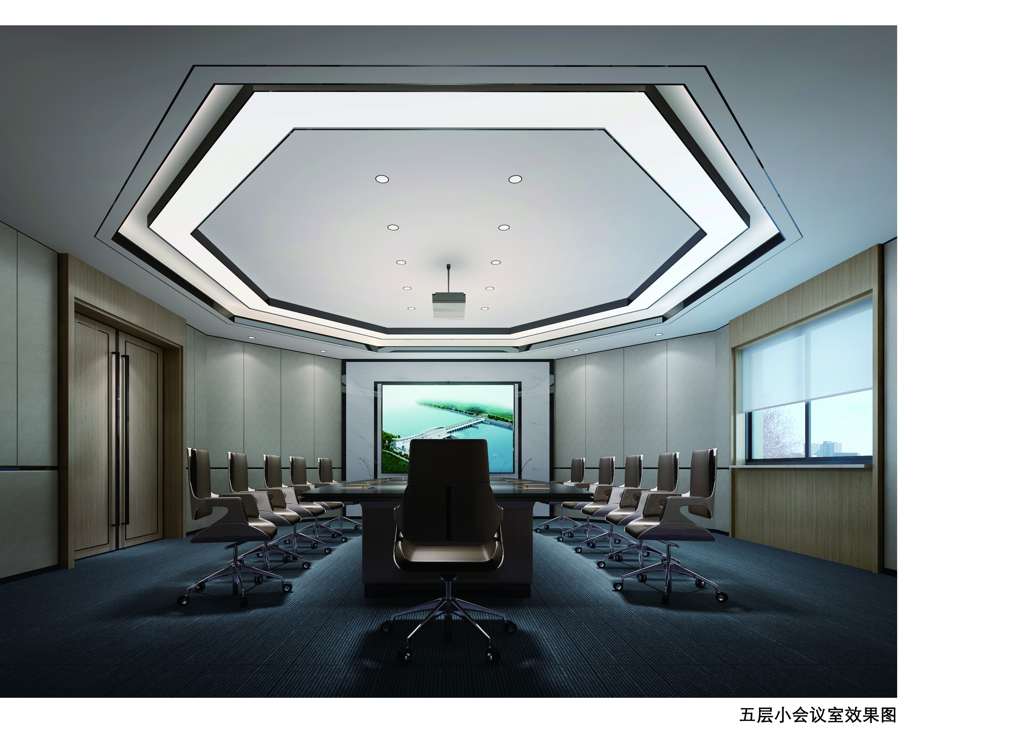 大型簡約會議室裝修設計-第1張圖片-上海古都建筑設計集團 大型簡約會議室裝修設計-第1張圖片-上海古都建筑設計集團