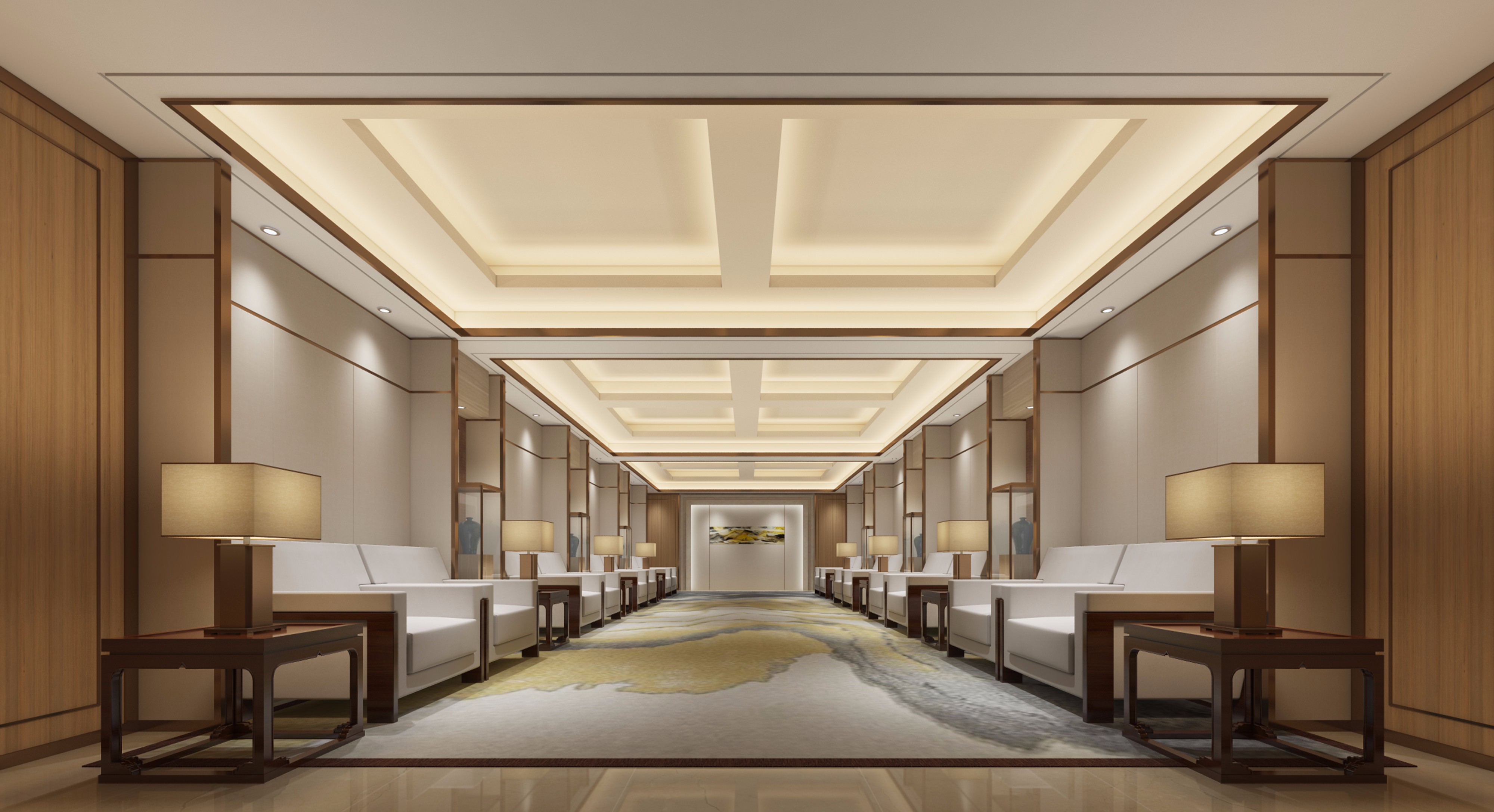 大型簡約會議室裝修設計-第5張圖片-上海古都建筑設計集團 大型簡約會議室裝修設計-第5張圖片-上海古都建筑設計集團