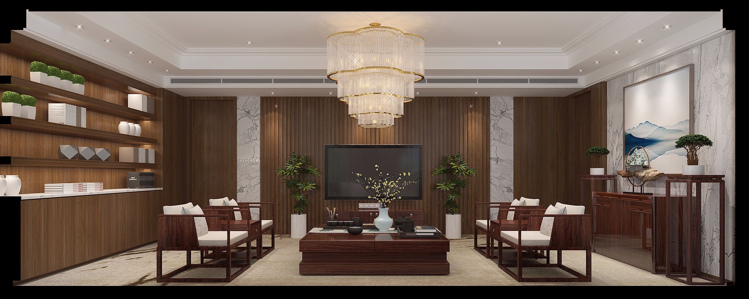 古典大氣老板辦公室裝修設計-第9張圖片-上海古都建筑設計集團 古典大氣老板辦公室裝修設計-第9張圖片-上海古都建筑設計集團