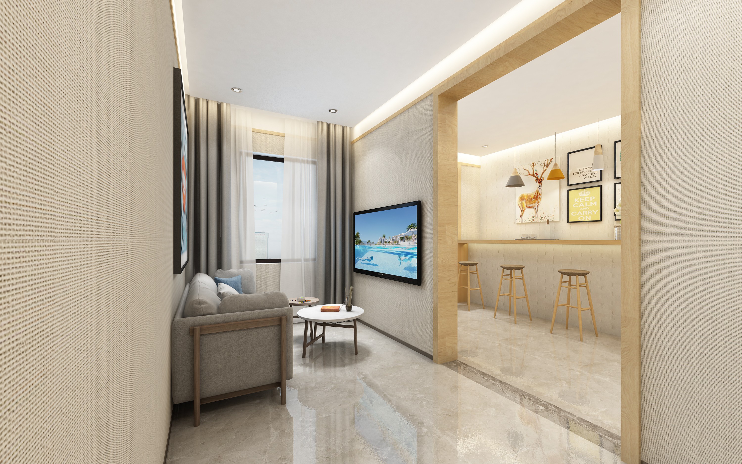 現代簡約辦公室裝修設計-第7張圖片-上海古都建筑設計集團 現代簡約辦公室裝修設計-第7張圖片-上海古都建筑設計集團