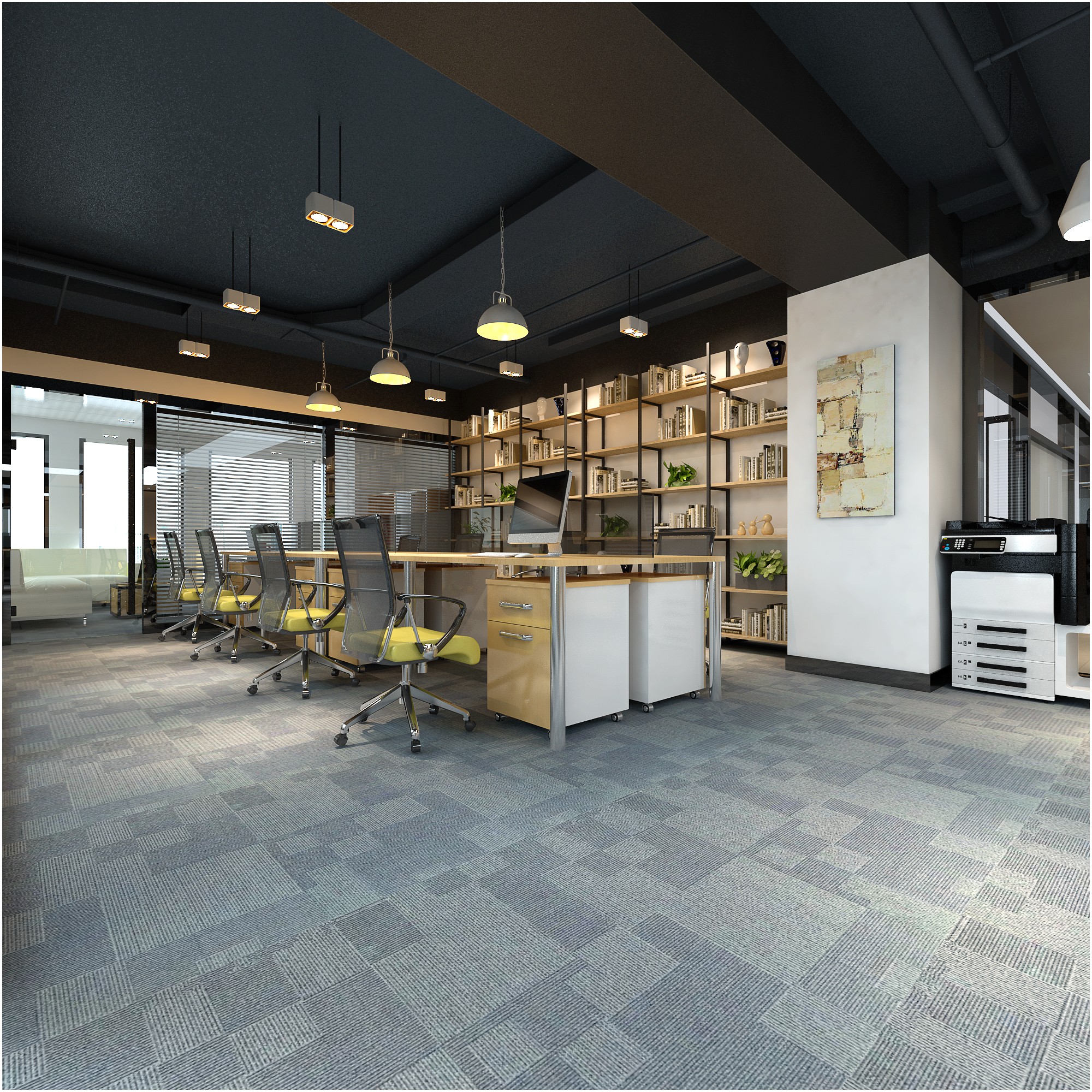 現(xiàn)代文藝辦公室裝修設(shè)計-第3張圖片-上海古都建筑設(shè)計集團 現(xiàn)代文藝辦公室裝修設(shè)計-第3張圖片-上海古都建筑設(shè)計集團