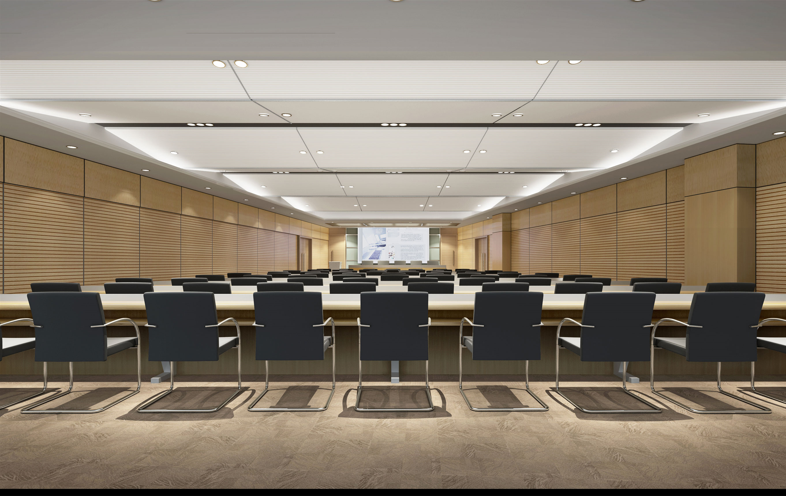 寬曠會議室裝修設計-第4張圖片-上海古都建筑設計集團 寬曠會議室裝修設計-第4張圖片-上海古都建筑設計集團