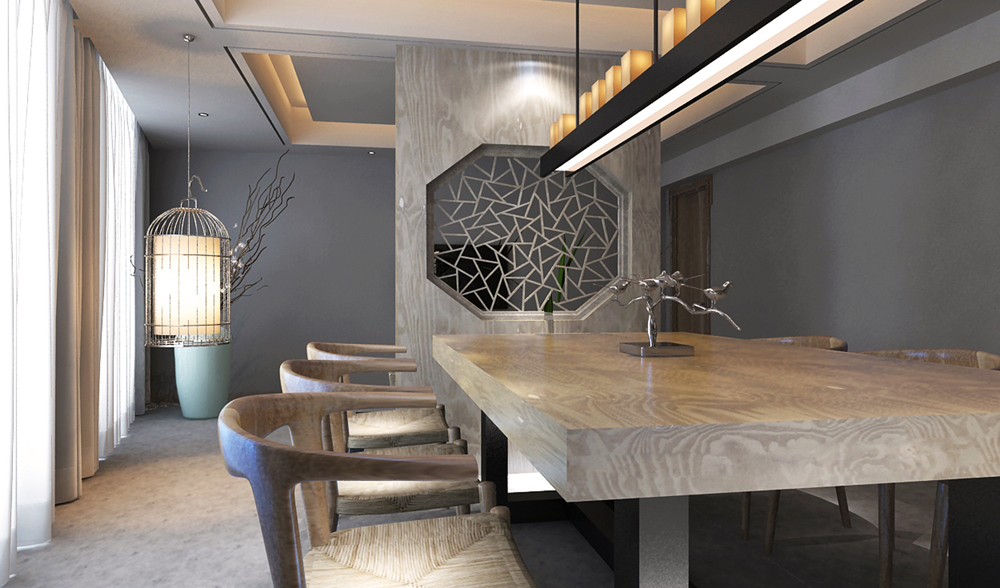 中式復古風格辦公室裝修設計-第1張圖片-上海古都建筑設計集團 中式復古風格辦公室裝修設計-第1張圖片-上海古都建筑設計集團