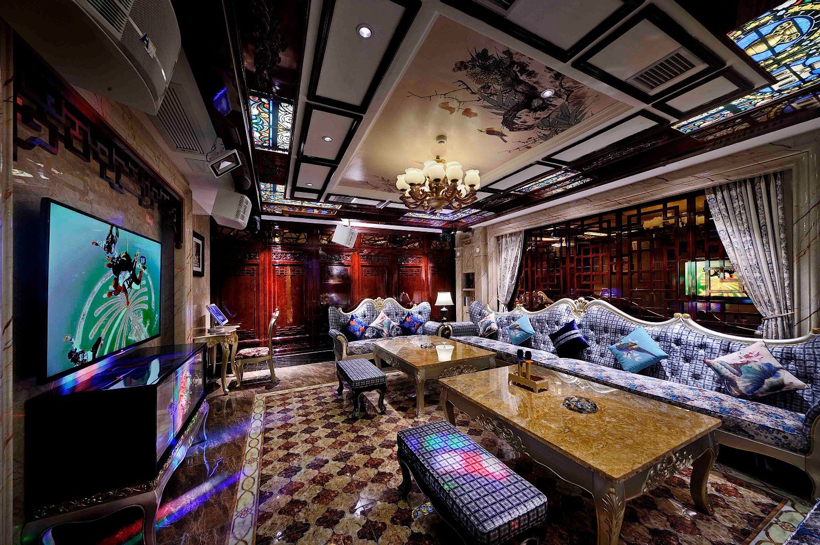 歐式復古歌廳裝修設計-第3張圖片-上海古都建筑設計集團 歐式復古歌廳裝修設計-第3張圖片-上海古都建筑設計集團