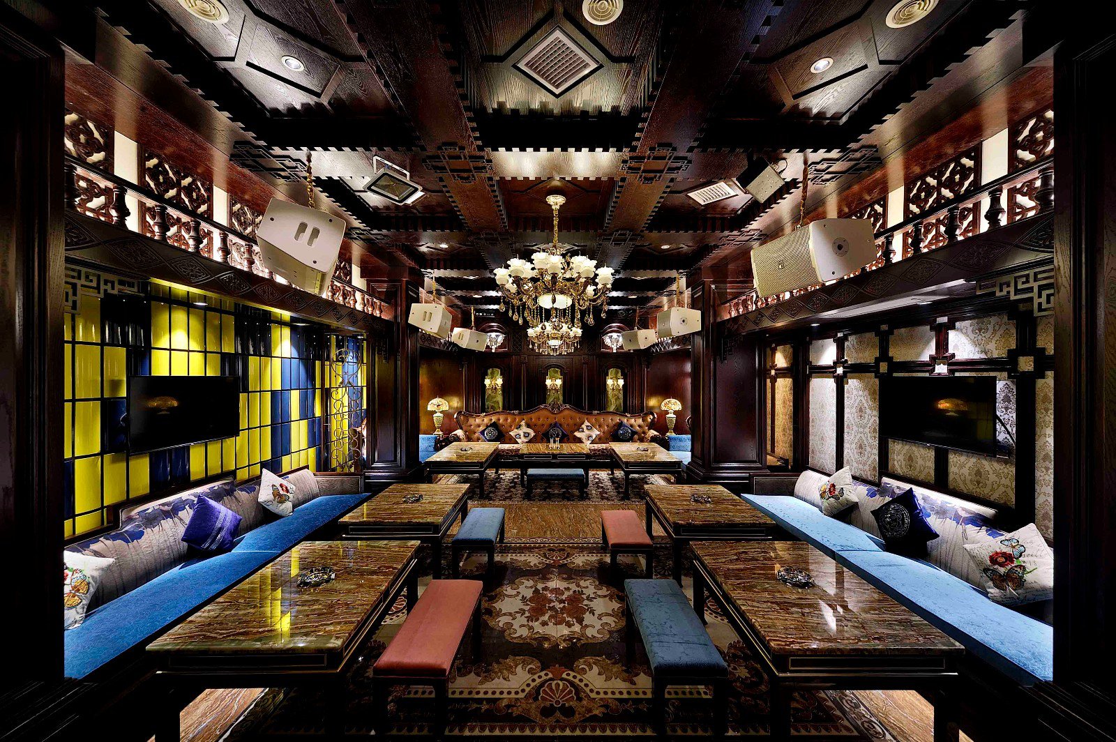 歐式復古歌廳裝修設計-第5張圖片-上海古都建筑設計集團 歐式復古歌廳裝修設計-第5張圖片-上海古都建筑設計集團