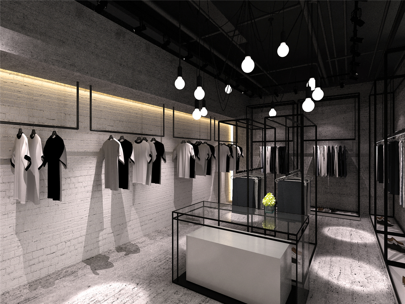 工業(yè)風(fēng)服裝店裝修設(shè)計-第5張圖片-上海古都建筑設(shè)計集團(tuán) 工業(yè)風(fēng)服裝店裝修設(shè)計-第5張圖片-上海古都建筑設(shè)計集團(tuán)