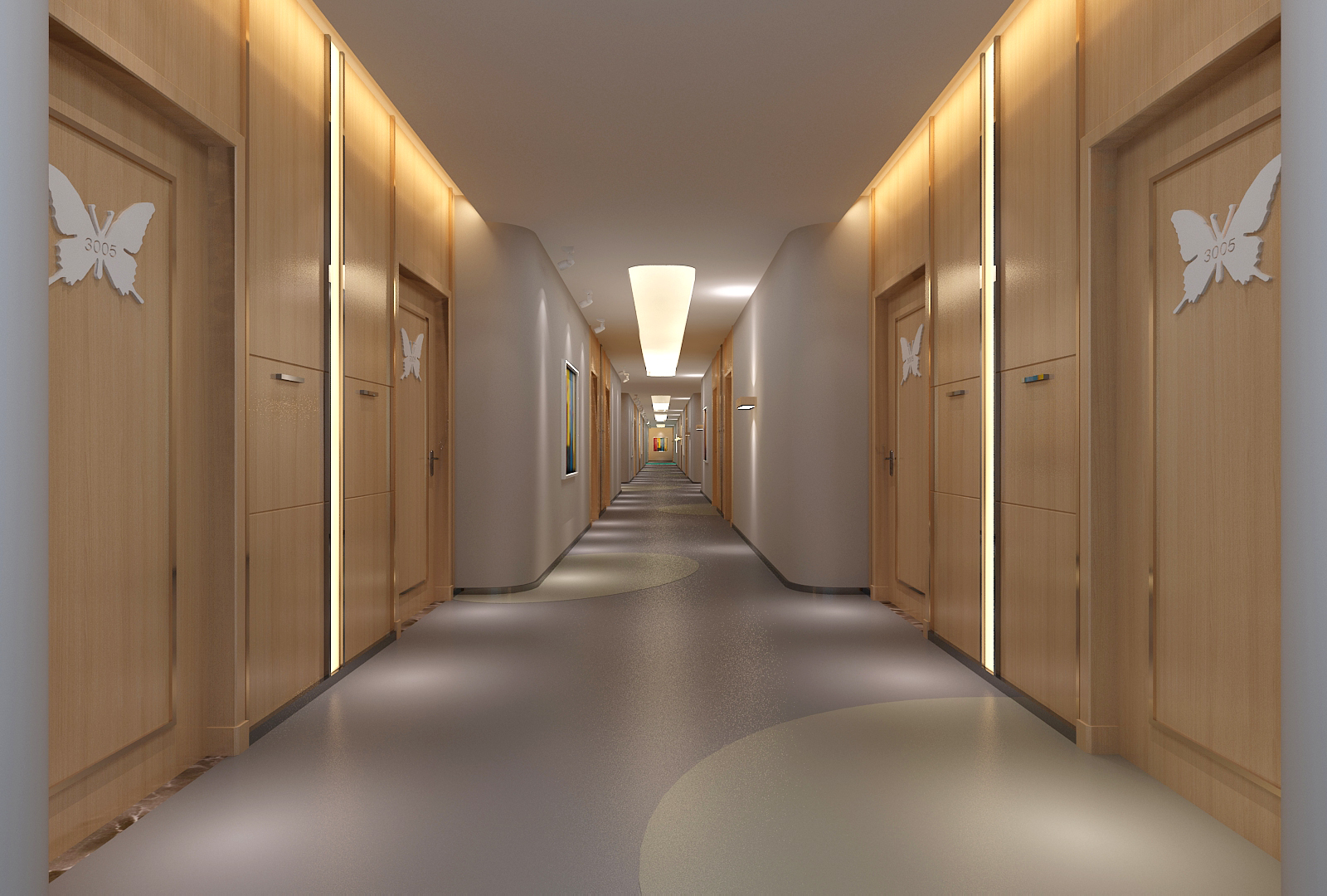 高檔月子會所裝修設計-第4張圖片-上海古都建筑設計集團 高檔月子會所裝修設計-第4張圖片-上海古都建筑設計集團