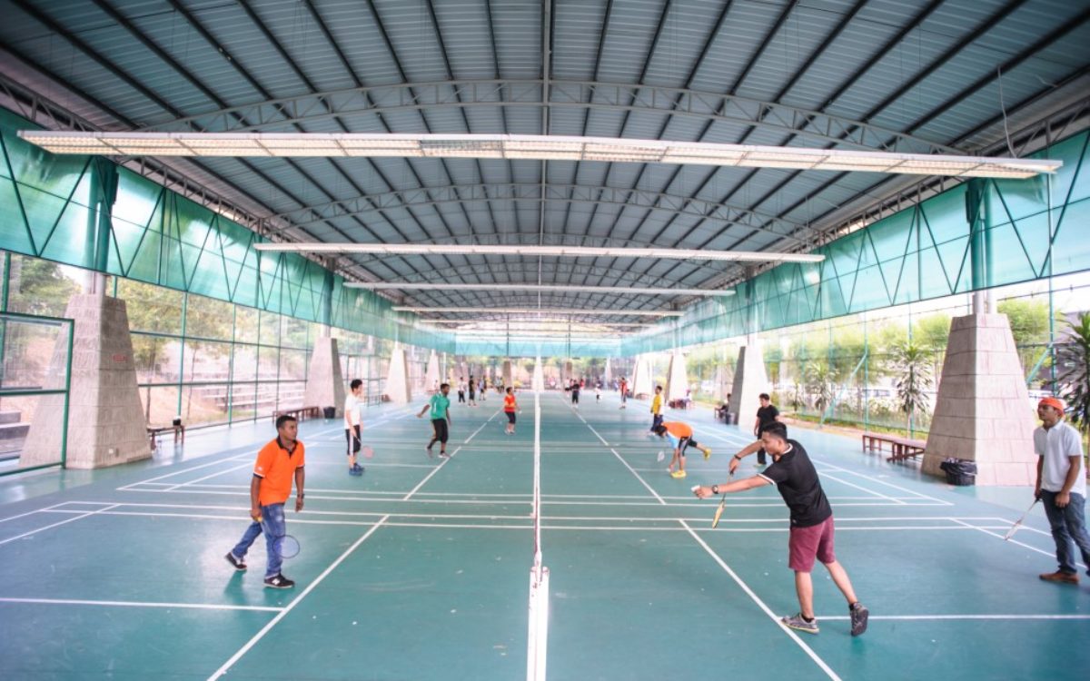 大型羽毛球場裝修設計-第1張圖片-上海古都建筑設計集團 大型羽毛球場裝修設計-第1張圖片-上海古都建筑設計集團