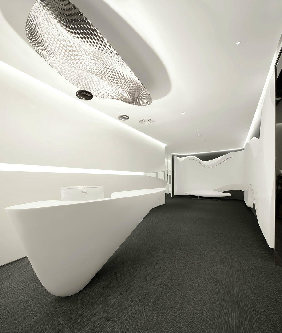 純白科技風格辦公室裝修設計-第2張圖片-上海古都建筑設計集團 純白科技風格辦公室裝修設計-第2張圖片-上海古都建筑設計集團