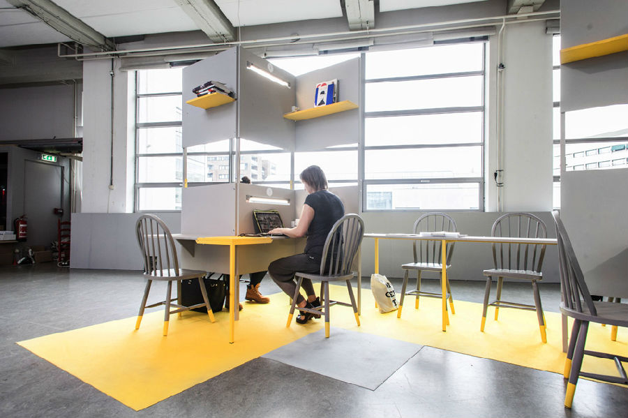 大型簡約工業風辦公室裝修設計-第12張圖片-上海古都建筑設計集團 大型簡約工業風辦公室裝修設計-第12張圖片-上海古都建筑設計集團