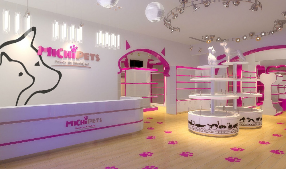 粉色可愛系寵物一體店裝修設(shè)計-第2張圖片-上海古都建筑設(shè)計集團(tuán) 粉色可愛系寵物一體店裝修設(shè)計-第2張圖片-上海古都建筑設(shè)計集團(tuán)
