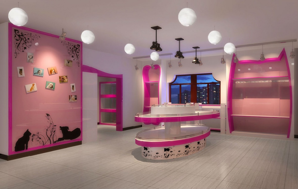 粉色可愛系寵物一體店裝修設(shè)計-第6張圖片-上海古都建筑設(shè)計集團(tuán) 粉色可愛系寵物一體店裝修設(shè)計-第6張圖片-上海古都建筑設(shè)計集團(tuán)