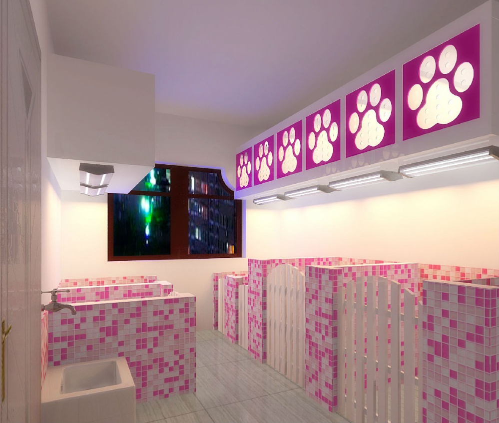 粉色可愛系寵物一體店裝修設(shè)計-第4張圖片-上海古都建筑設(shè)計集團(tuán) 粉色可愛系寵物一體店裝修設(shè)計-第4張圖片-上海古都建筑設(shè)計集團(tuán)