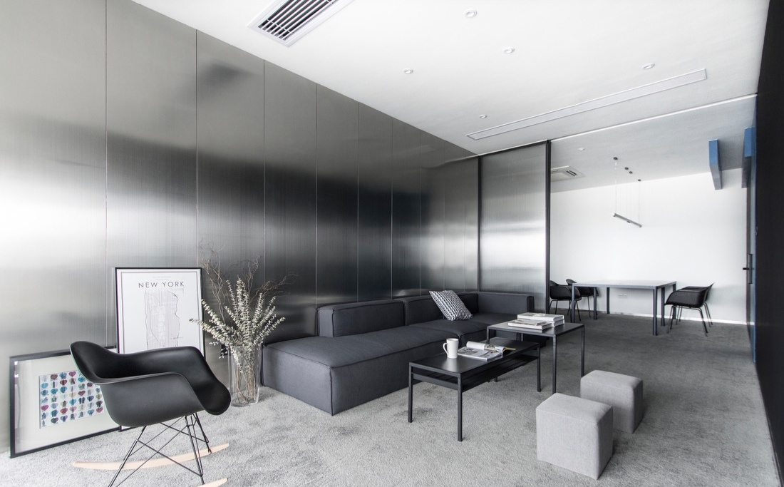 輕奢休閑風格辦公室裝修設計-第3張圖片-上海古都建筑設計集團 輕奢休閑風格辦公室裝修設計-第3張圖片-上海古都建筑設計集團