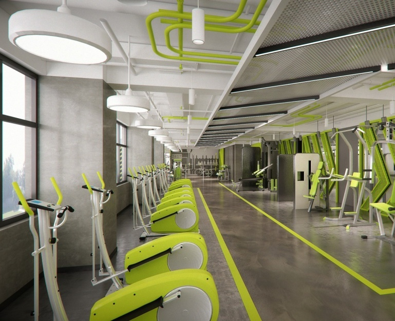 瑜伽體育館裝修設計-第4張圖片-上海古都建筑設計集團 瑜伽體育館裝修設計-第4張圖片-上海古都建筑設計集團