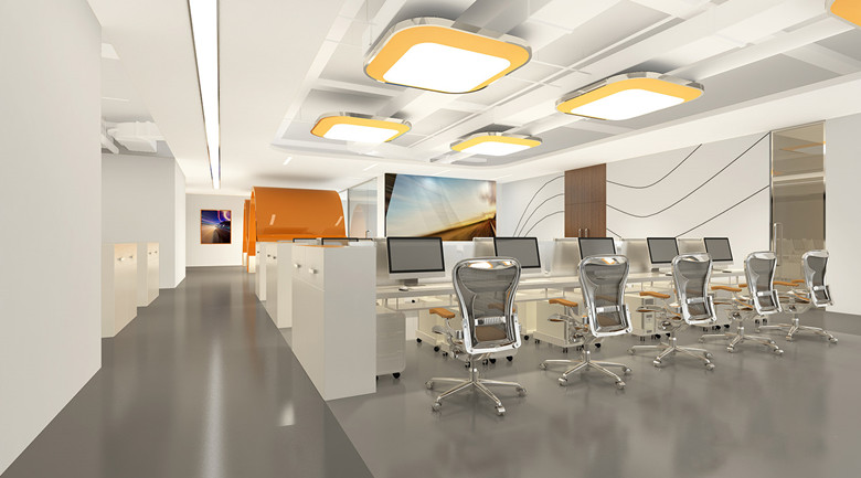 3300平方科技公司辦公室設計裝潢效果-第2張圖片-上海古都建筑設計集團 3300平方科技公司辦公室設計裝潢效果-第2張圖片-上海古都建筑設計集團