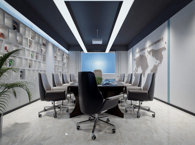 松江教育科技公司辦公室設計圖-第3張圖片-上海古都建筑設計集團 松江教育科技公司辦公室設計圖-第3張圖片-上海古都建筑設計集團