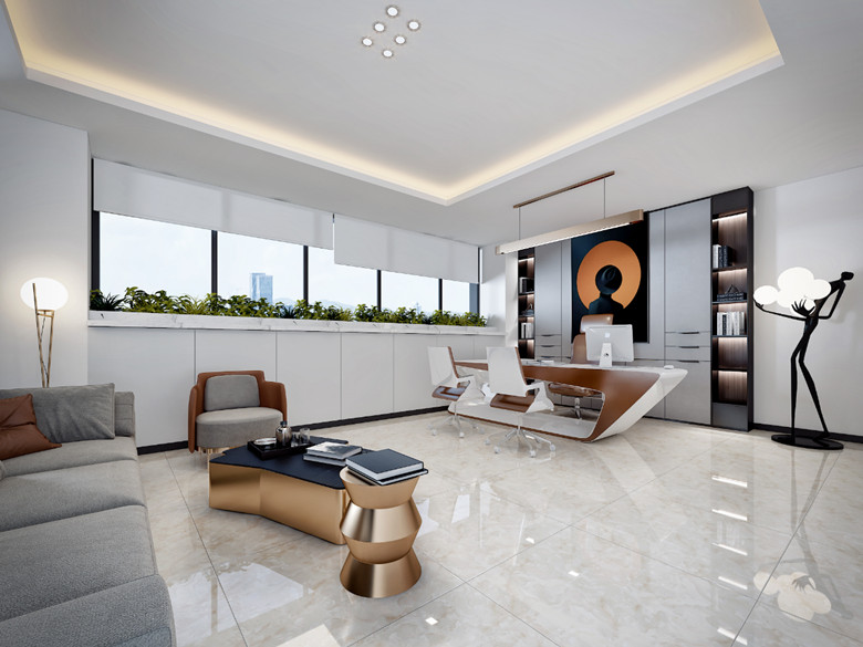 松江教育科技公司辦公室設計圖-第4張圖片-上海古都建筑設計集團 松江教育科技公司辦公室設計圖-第4張圖片-上海古都建筑設計集團