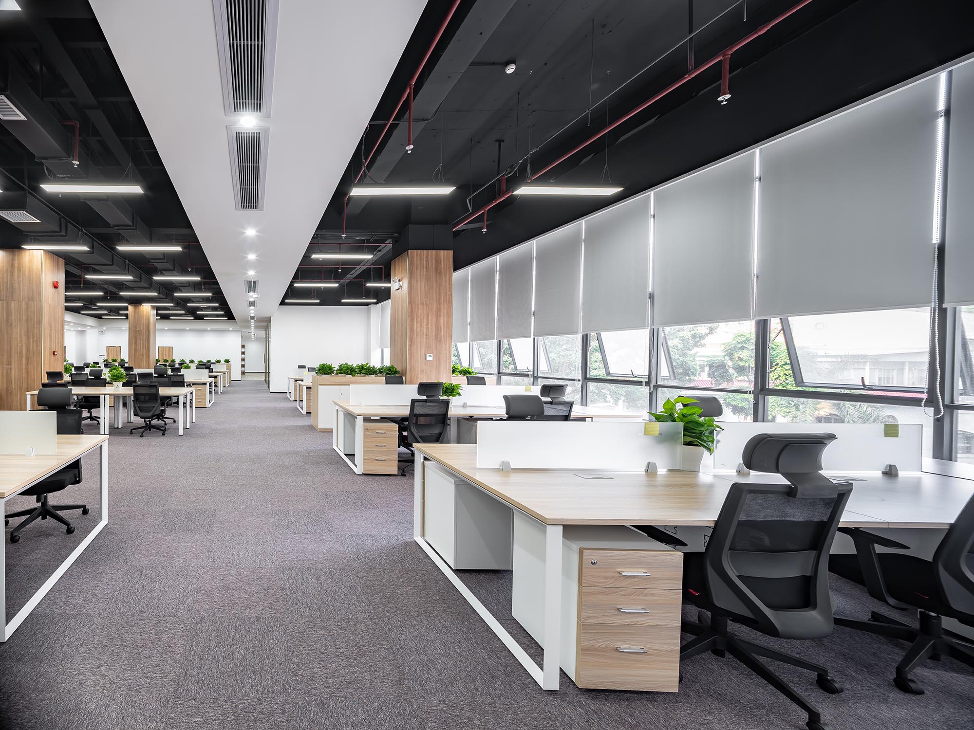 浦東5200平律師事務所辦公裝潢設計-第4張圖片-上海古都建筑設計集團 浦東5200平律師事務所辦公裝潢設計-第4張圖片-上海古都建筑設計集團