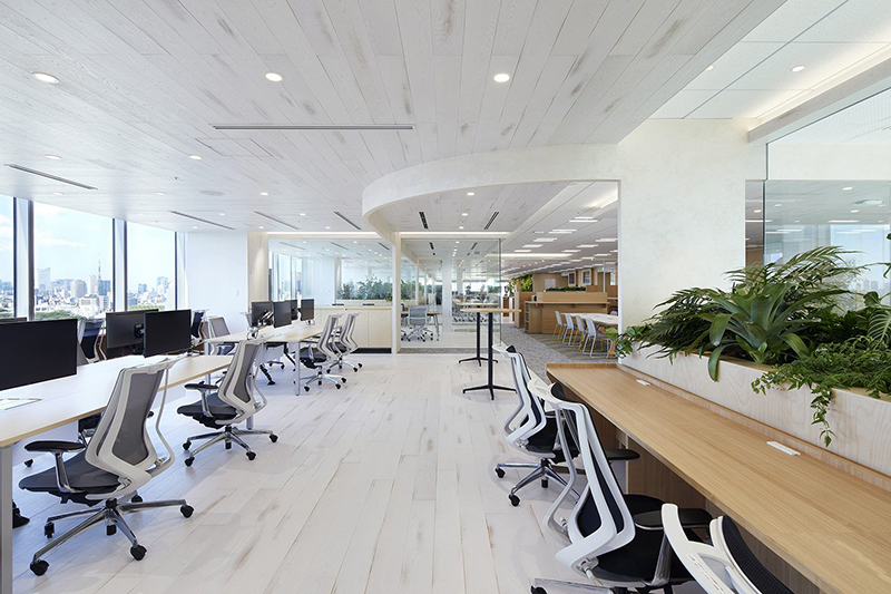 4000平貿易公司辦公室裝潢設計效果-第1張圖片-上海古都建筑設計集團 4000平貿易公司辦公室裝潢設計效果-第1張圖片-上海古都建筑設計集團