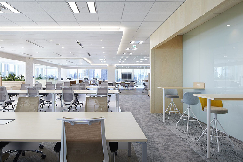 4000平貿易公司辦公室裝潢設計效果-第2張圖片-上海古都建筑設計集團 4000平貿易公司辦公室裝潢設計效果-第2張圖片-上海古都建筑設計集團