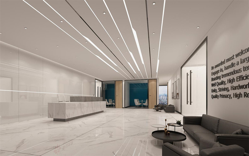 8300平米生物技術公司辦公室裝潢設計-第1張圖片-上海古都建筑設計集團 8300平米生物技術公司辦公室裝潢設計-第1張圖片-上海古都建筑設計集團