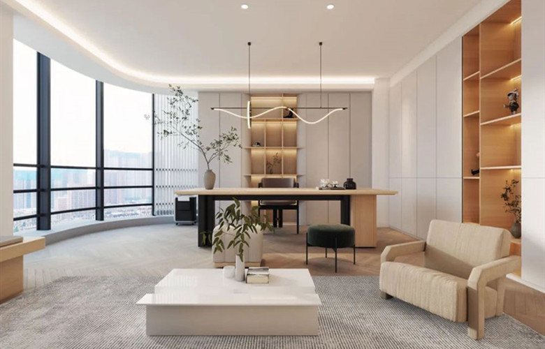 6000平米文具禮品公司辦公室設計布局-第4張圖片-上海古都建筑設計集團