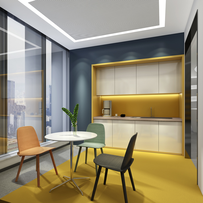 4300平米醫療公司辦公空間設計布局-第6張圖片-上海古都建筑設計集團