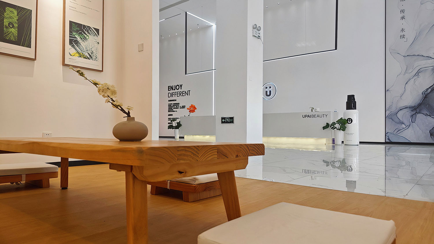 虹口1900生物科技公司辦公場所裝潢設計-第4張圖片-上海古都建筑設計集團